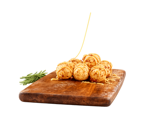 Fried cheese bread