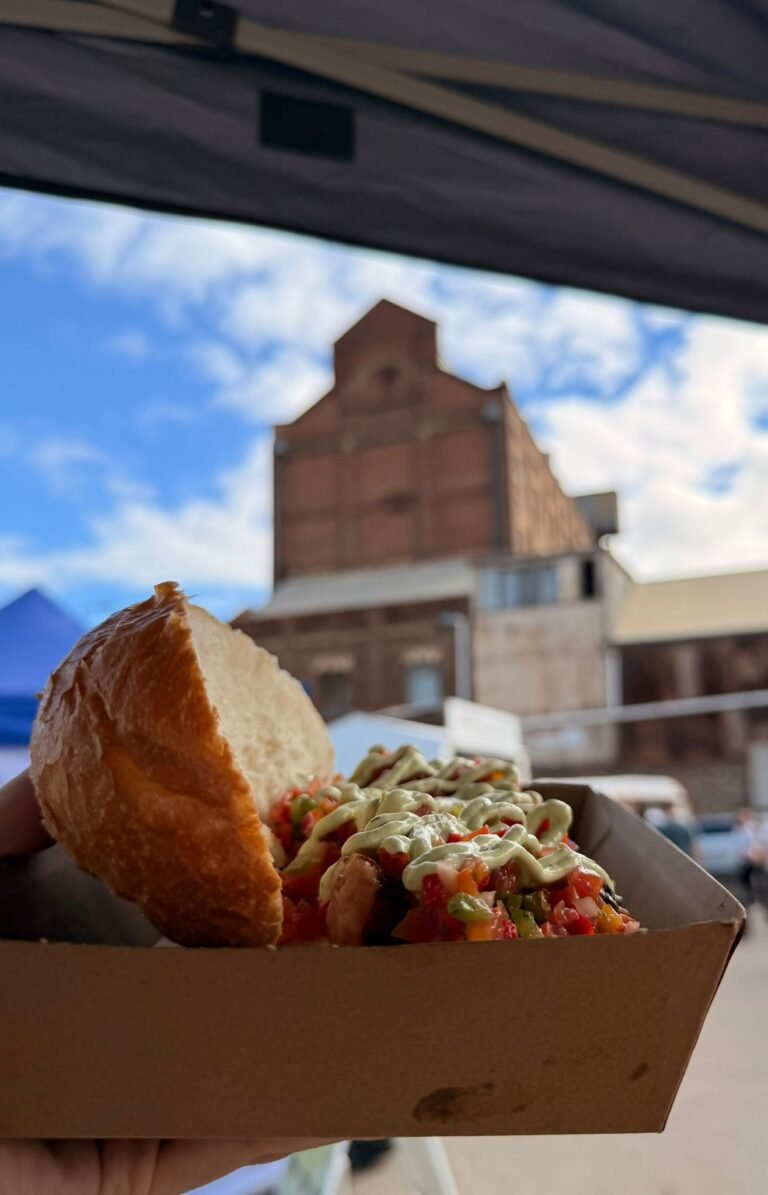 Brazilian BBQ Rolls at Market Event