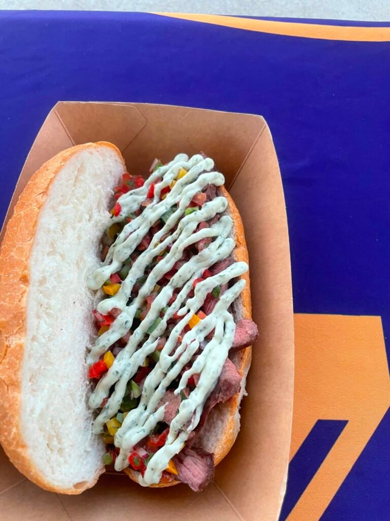 Brazilian BBQ Roll at Market Event